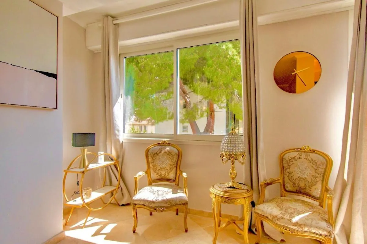 Luxurious 2P Cannes Croisette-Plein Sud & Chic Decor Lägenhet